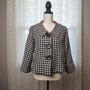 Houndstooth Mod Coat